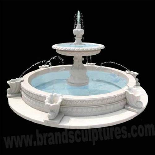 Carved And Hot Sale Stone Statues Garden Water Fountains