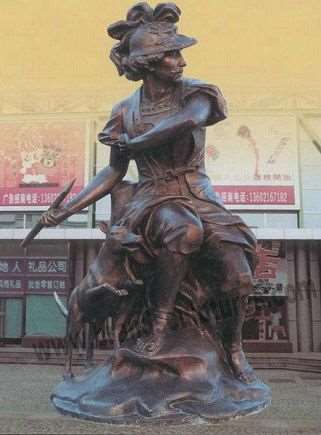 Giant Outdoor Bronze Casted Knight Statues For Square Decoration