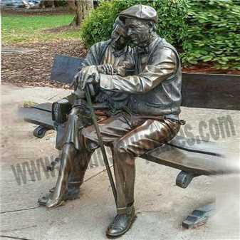 Huge Loving Figure Couple Copper Statues For Park Decoration