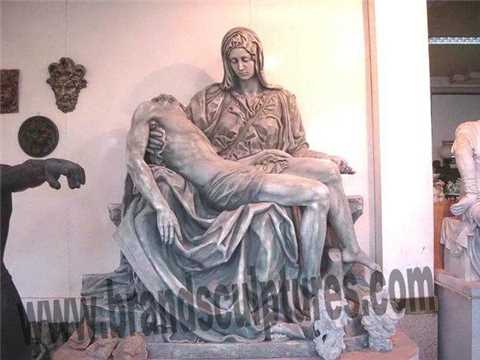 Enormous Bronze Casting Figures Statue For Perennial Garden Ornament