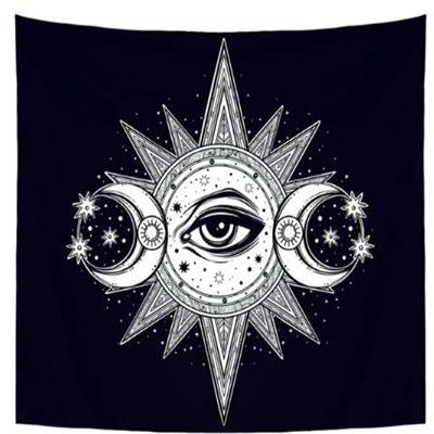 130X150cm Polyester Tapestry Mandala Bohemia Wall Hanging An