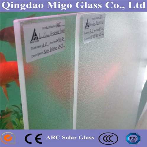 Low Iron Ar Coated Toughened Solar Sheet Glass for Solar Energy System