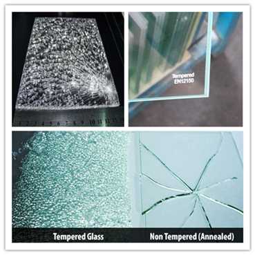 Tempered Glass Wall Partition
