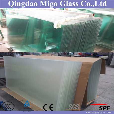 3.2mm 4mm5mm 6mm Tempered Greenhouse Glass with Mistlite Nasiji Design