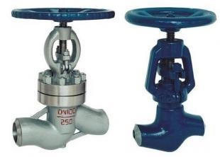 API Standard Stainless Steel Butt Weld / Flange Reduce Port Wrench Operated Globe Valve