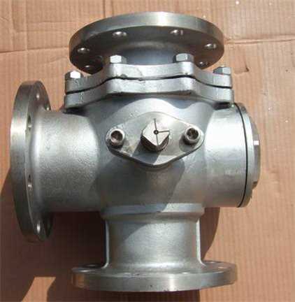 Three Way L Type Stainless Steel Flange Lever/Gear /Penumatic Ball Valve
