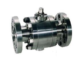 API6D Standard Forged Steel High Pressure Flange Trunnion Mounted Ball Valve