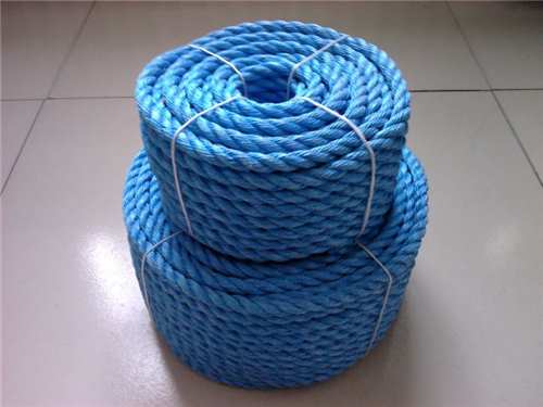 Blue Color 3strand Polypropylene Rope For Mooring