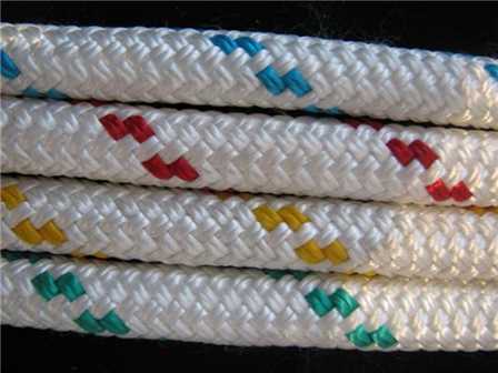 Colorful Double Braided Rope Climbing Rope