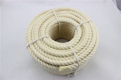 Beige Color Soft 12 Braided Cotton Rope