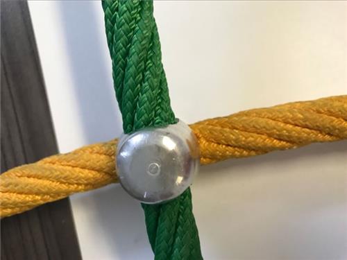 6 Strands Stainlees Steel Cables Polyester Rope(with Braided Ply) Used In Swing