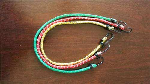 HOT 1--20MM Rubbery Bike Rope With Metal Hook