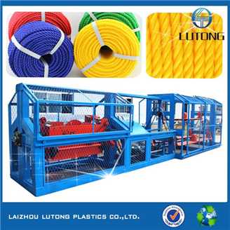 Plastic Round Yarn Rope Making Machine