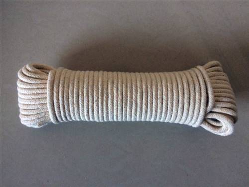 Eco-friendly Good Touch Customized Cotton Braided Rope For Packing