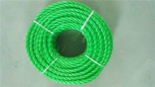 10M Clorful PE 3-strand Cloth Rope,twisted Colored Pe/pp Cloth Rope In Many Style