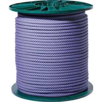 4mm*30M Polyester Braided Rope In Reel, Colorful Pp Braided Safety Rope