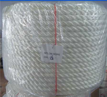 High Tenacity Nylon 3Strand Rope With Competive Price