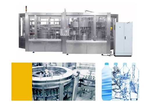 Rinsing-filling-capping 3 In 1 Filling Machine