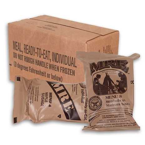 Military/MRE (Meals Ready To Eat) Bags Made Specifically For Military Purpose