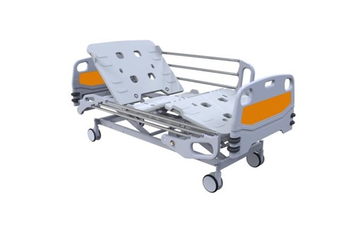 Hi-Low Fowler ICU Bed Mechanically Or Electric Operated With CPR And Central Control Castors