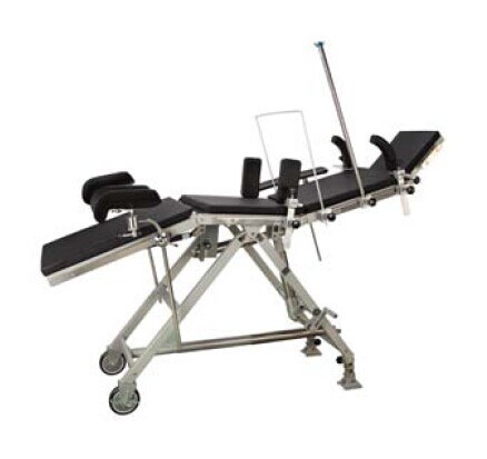 Portable Folding Hydraulic Aluminum Surgical Operating Table For Emergency Use Or Field Hospital
