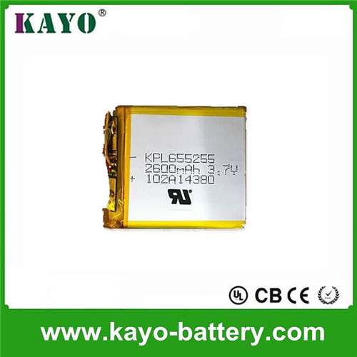Apply For Medical Equipment LiPO Battery 3.7V 1000-3000mAh Lithium Ion Battery With UL Certification
