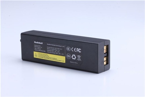7.2 V Panasonic Cell Lithium Ion Cylindrical Polymer Battery for Portable Mini Printer 2900mAh