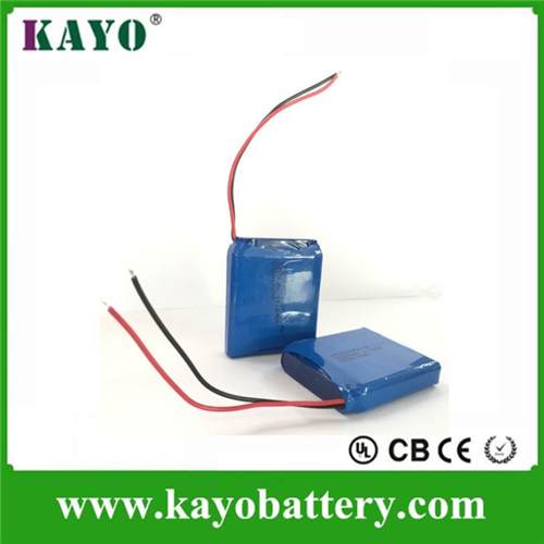Rechargeable 2P KPL584854 3.7V 3600mAh Lipo Battery Pack With UL Certificate
