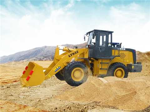 Wheel Loader 932 With Euro III Engine, Electric Gearbox, Electric Joystick, Quick Hitch, Pallet Fork
