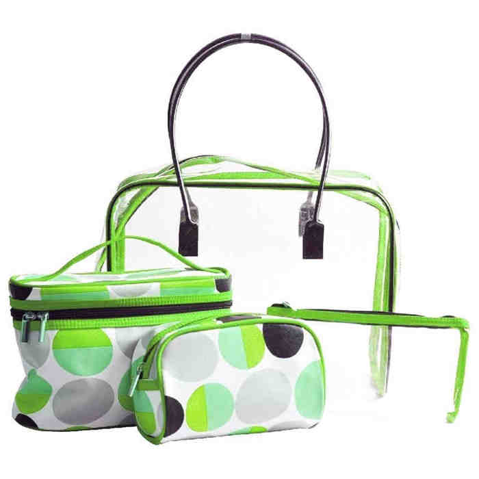 PVC Cosmetic Bag (KM-COB0056) Make up Bag Toiletry Bag