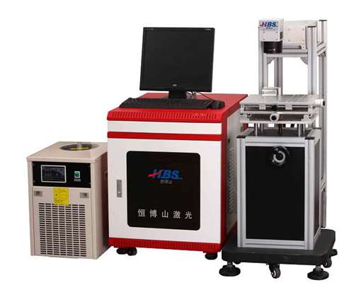 3／5 watts ultraviolet laser marking machine for marking glass, crystal, transparent materials
