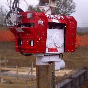 Used vibro hammer OVR 80S excavator mounted