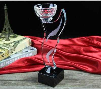 Exclusive Design Acrylic Cup Awards For Sports Souvenirs