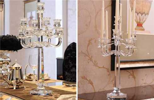 Luxury Big Crystal Candelabra