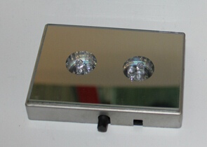 Flat Square Led Light Base For Centerpieces