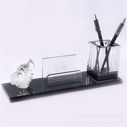 Personalized Crystal Desk Accessories For Business Promotional Gifts