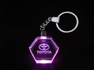 Hexagon Wholesale Crystal KeyChain