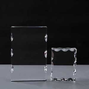 Blank Photo Crystal Plaque For Engraved