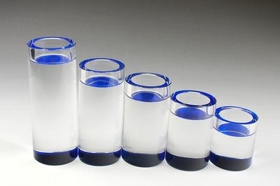 Round Shaped Glass Tealight Holder