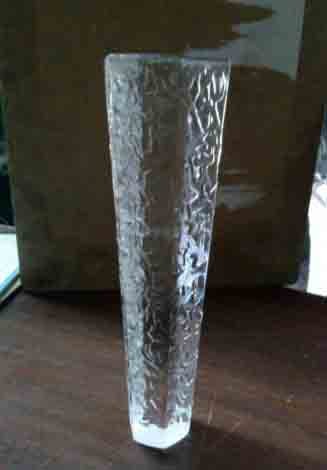 Custom Etched Crystal Pillar Award