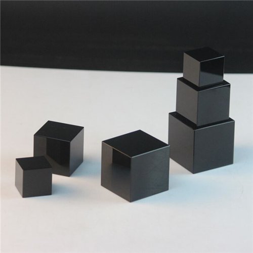 Well Polished Black Crystal Block