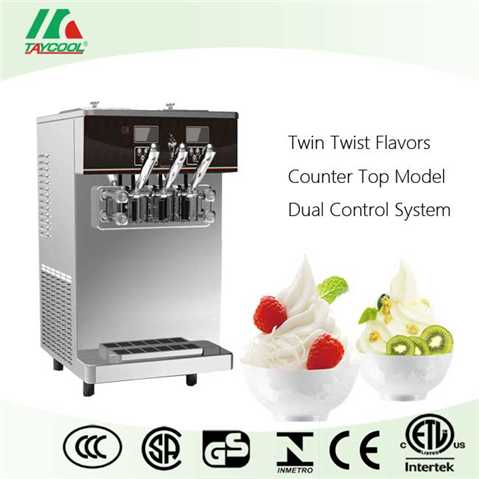 Hotel and Restaurant Equipments Multi-Flavor Soft Ice Cream Machine Price Frozen Dessert Equipment