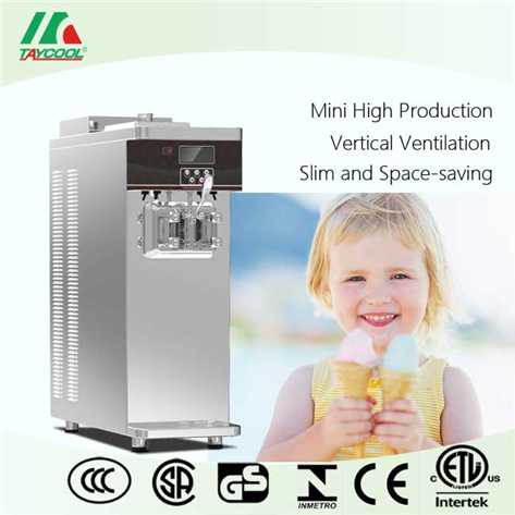 One Flavor Table Top Soft Serve Ice Cream Machine Wholesale Price Chinese Supplier