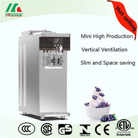 Italian Mini Ice Cream Machines Commercial Frozen Yogurt Maker