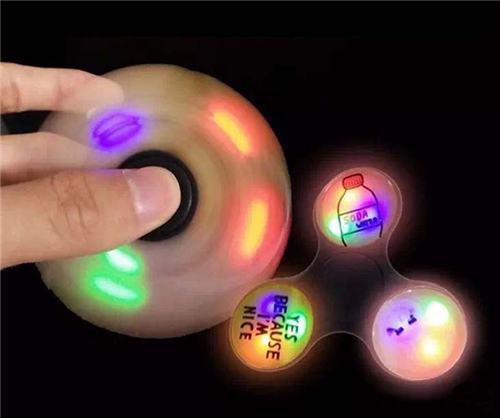 New Arrival Lighting Led Fidget Spinner