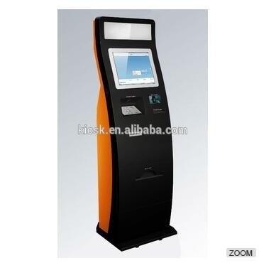 Self Service Payment Kiosk With Cash Acceptor Free Standing Kiosk Parking Kiosk picture