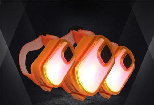 Solar LED Arm Light Night Running Artifact Portable Running Anti-lost Safety Signal