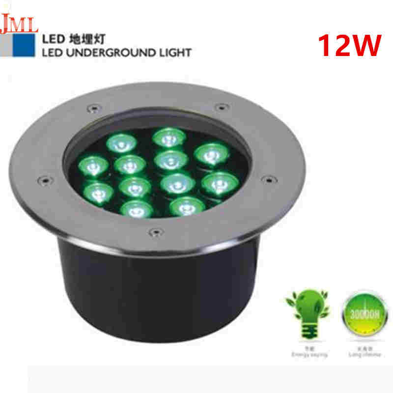 Recessed landscape deck under ground IP65 12W Outdoor RGB