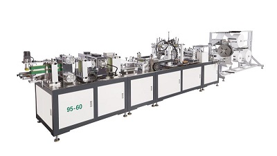 Fully automatic KN95 mask making machine picture