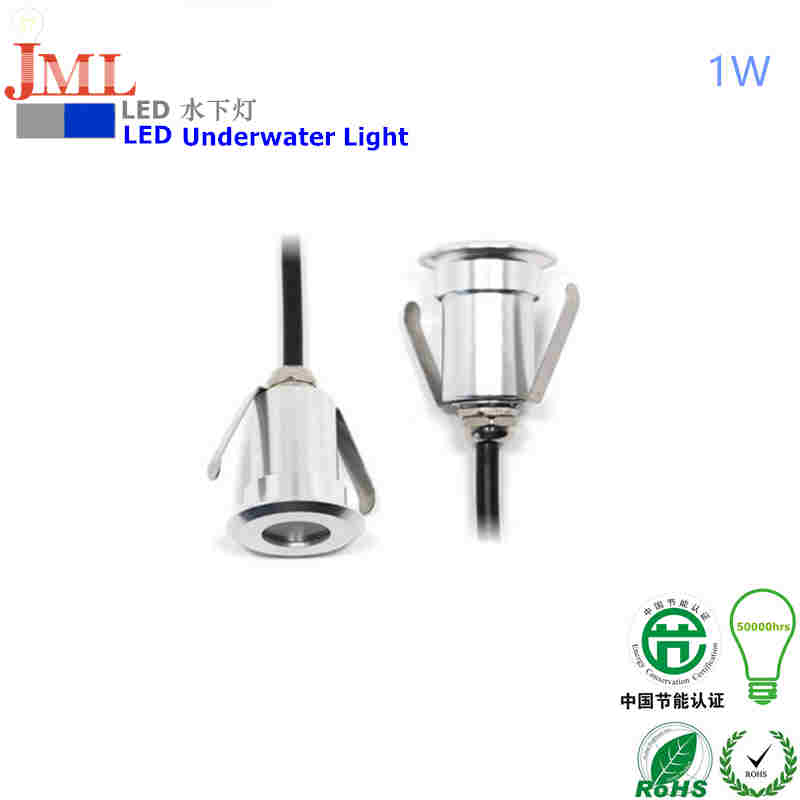 Small size waterproof IP68 1w 2w 3w underwater pond lighting